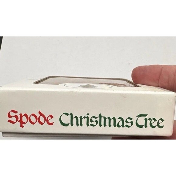 Spode Christmas Tree Ornament 1999 Our New Home Rare Retired Key W/Box - Picture 5 of 5